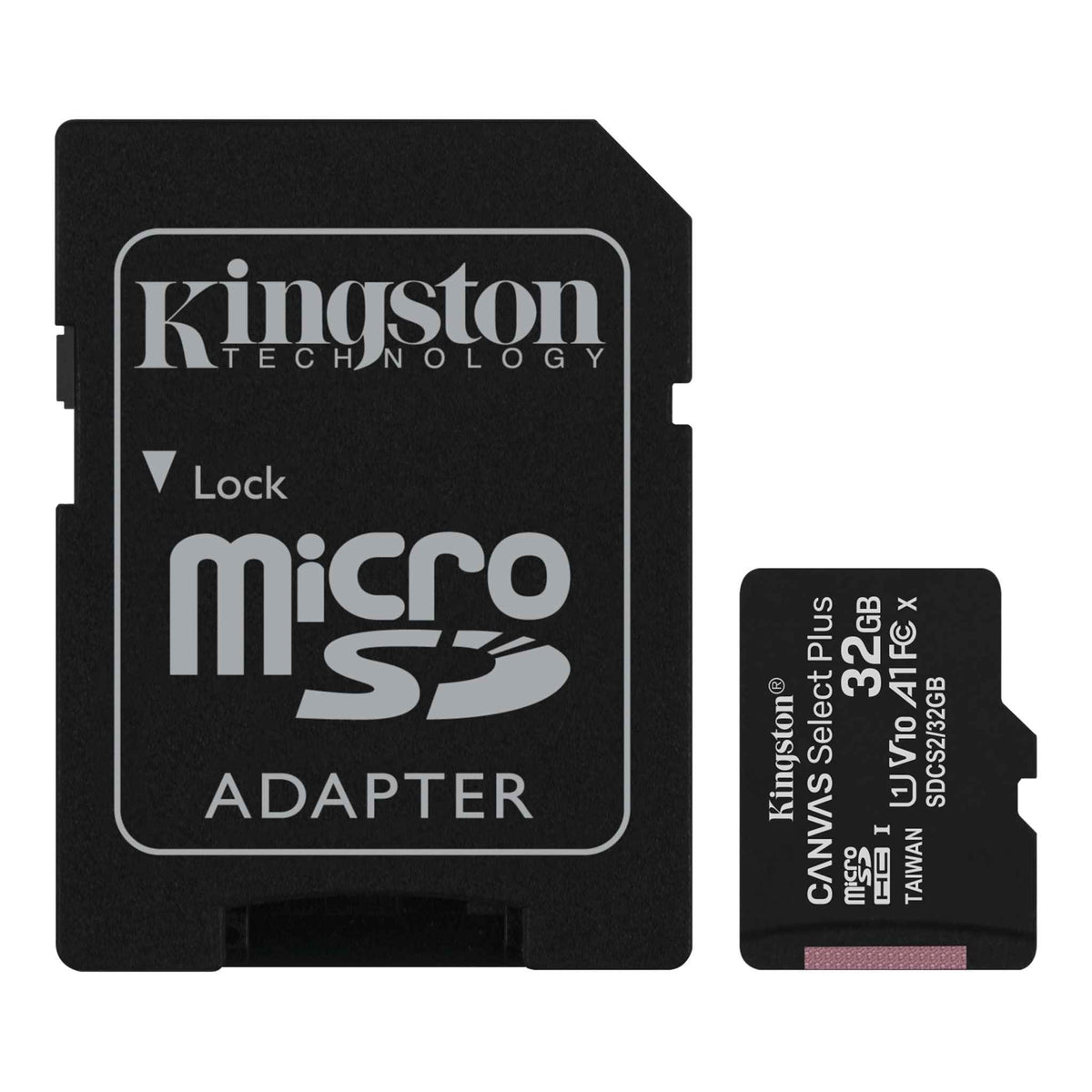 Kingston Standard Kingston Technology microSD hukommelseskort klasse 10 32GB SDCS2/32GB