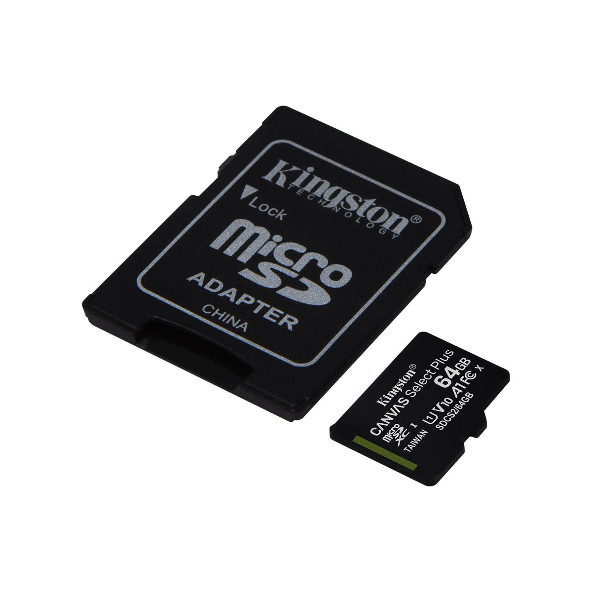 Kingston Standard Kingston Technology microSD hukommelseskort klasse 10 64GB SDCS2/64GB